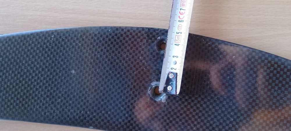 Asa Foil em fibra de carbono