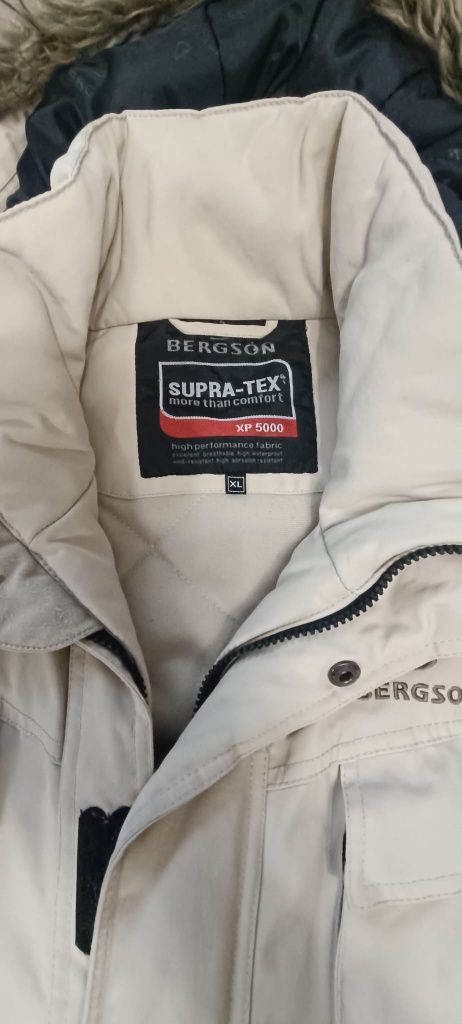 Zimowa kurtka Bergson L/XL+ gratis marynarka New MEN