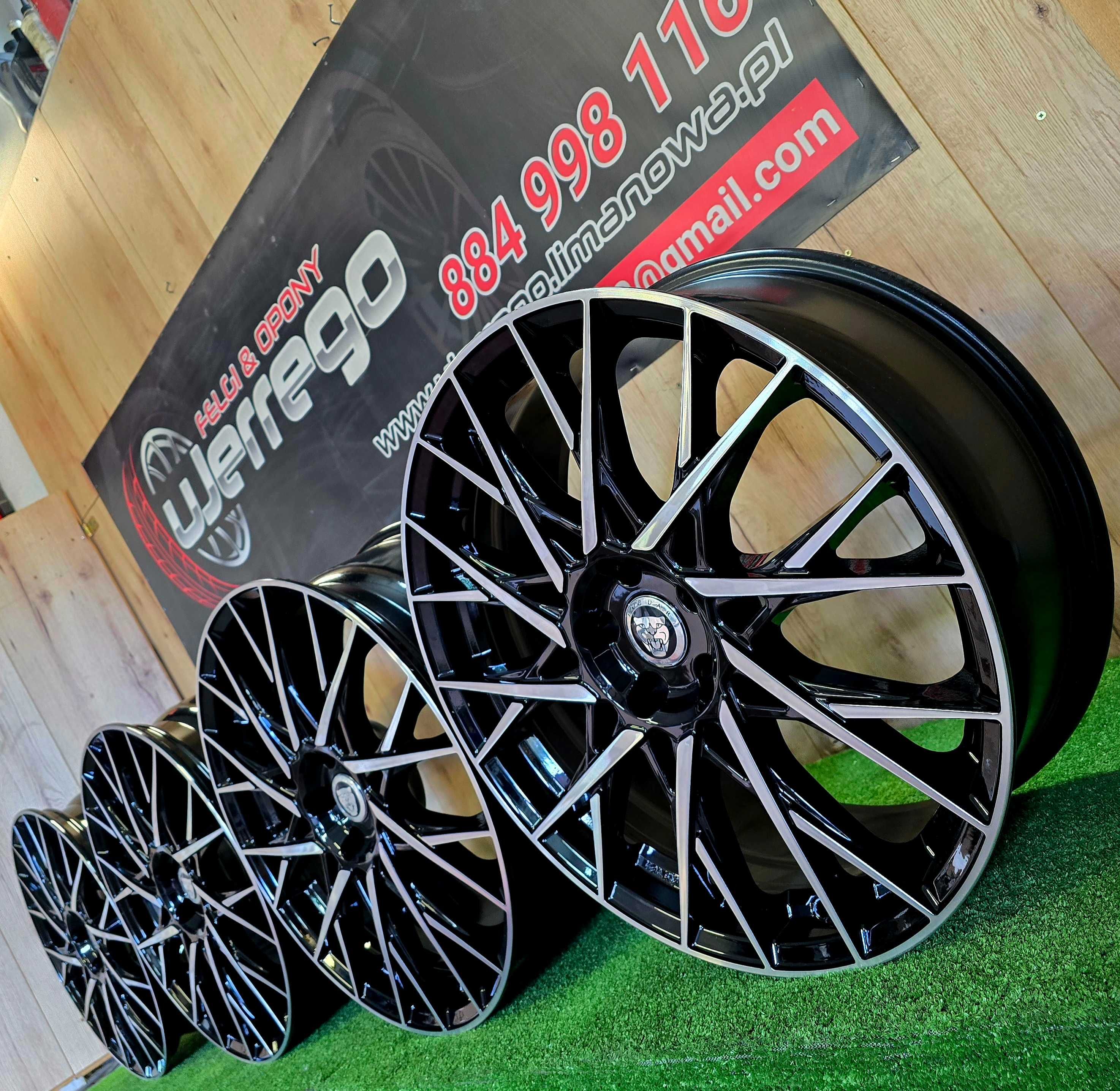 NOWE ALUFELGI JAGUAR 20x5x108 -  E-pace,F-pace,F-type,I-pace,Xe,Xf