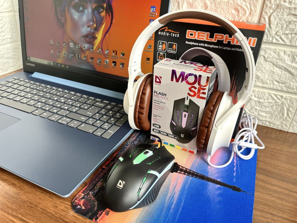 Lenovo 4 Core в отличном состоянии + две видеокарты + девайсы + игры