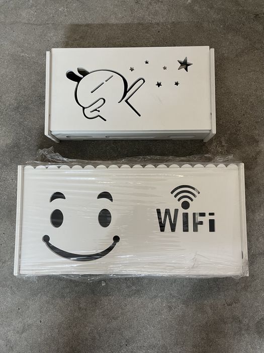 Caixas para guardar router