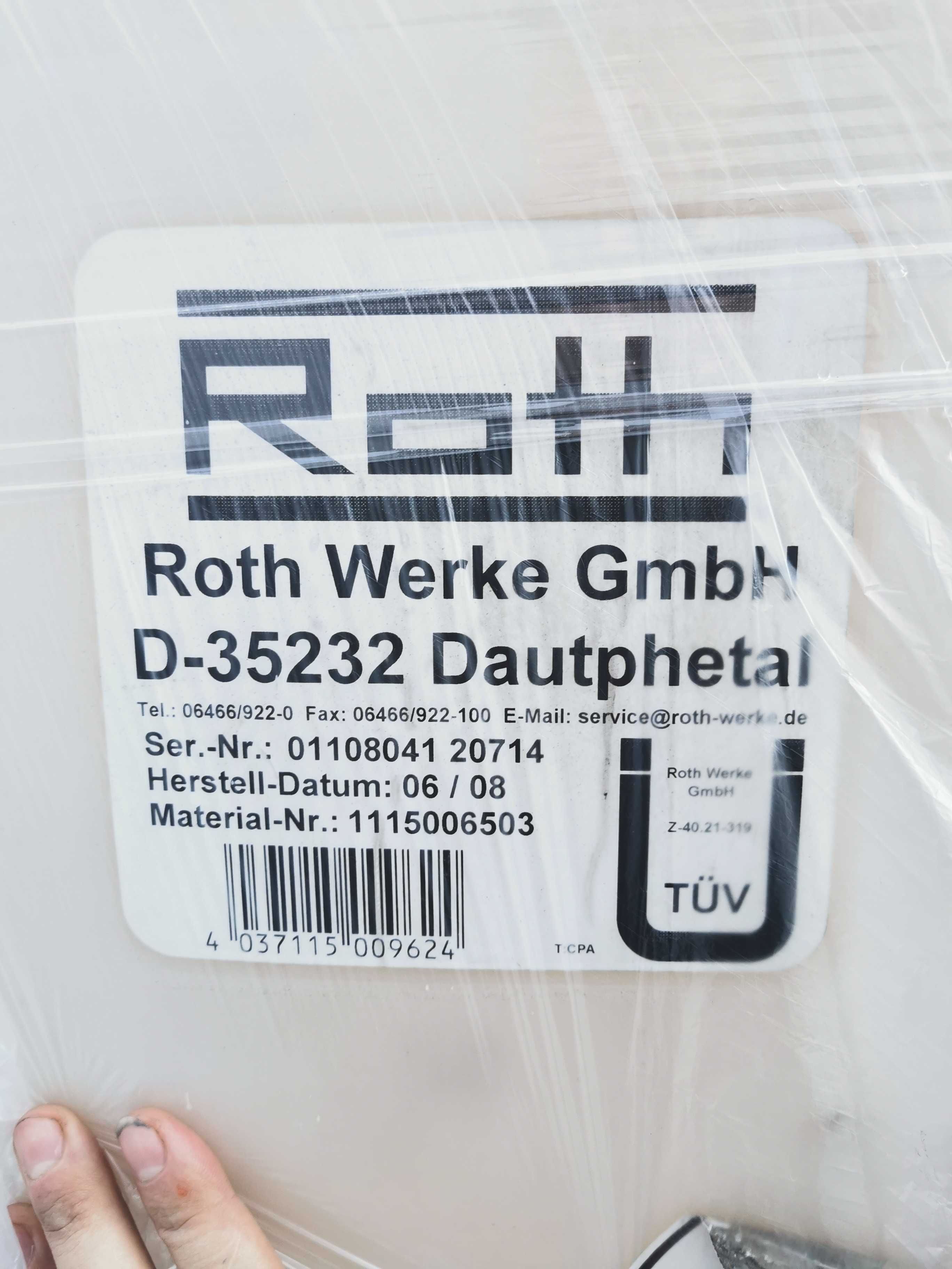 Zbiorniki paliwa KWT 1000L Z-40.21-319 Roth D-35232