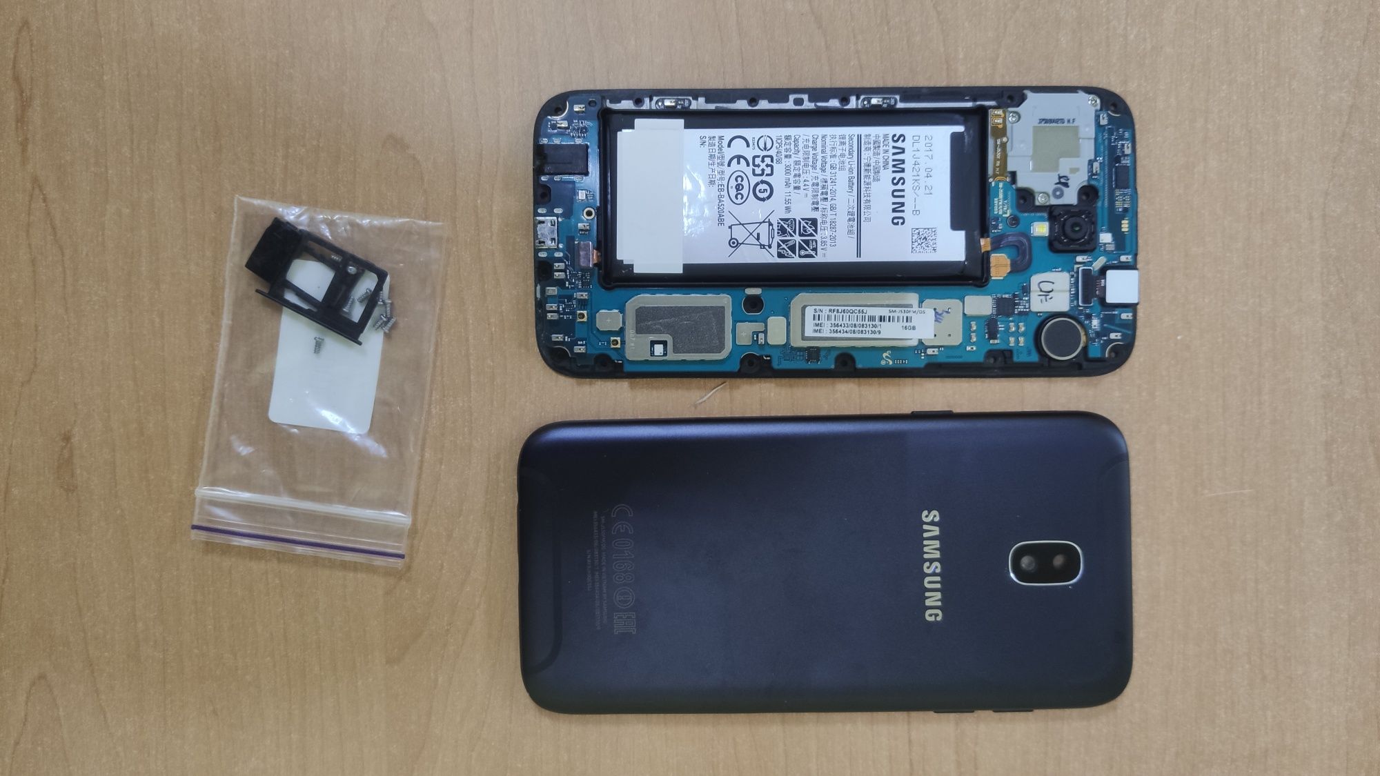 Материнская плата, основная камера Samsung J5 j530 / J7 j730h
