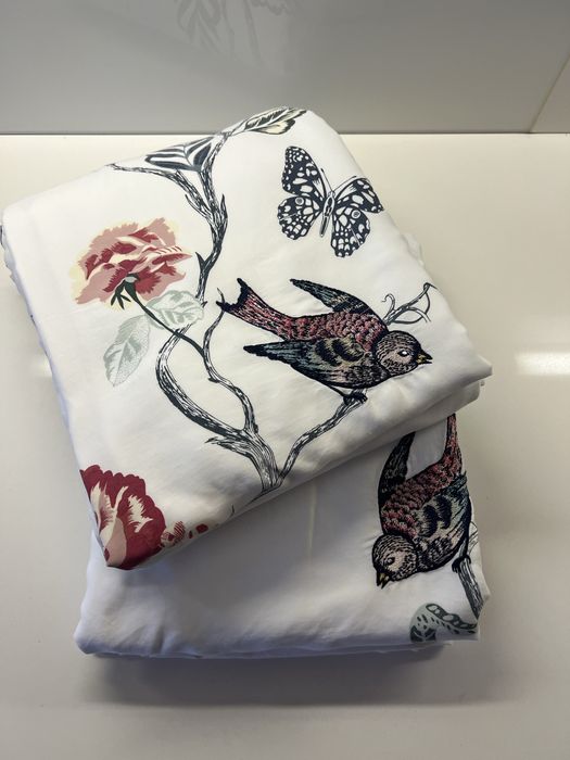 Комплект постільної білизни IKEA JÄTTELILJA 200x200 см Білий