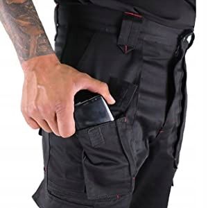 Lee Cooper Lcpnt206 Spodnie robocze W40/l31 czarne