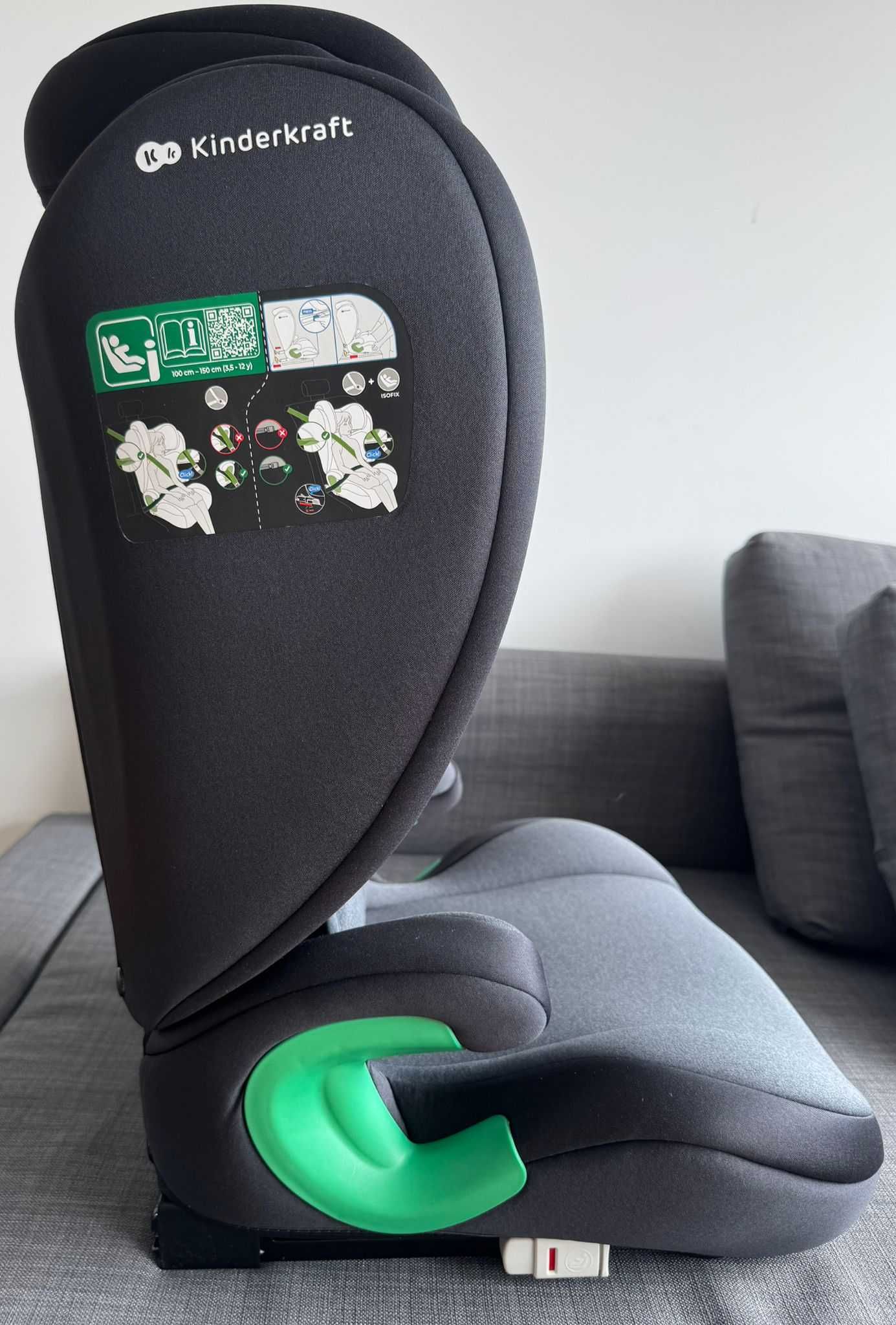 Cadeira auto para crianças Isofix grupo 2/3 de 15 a 36 kg