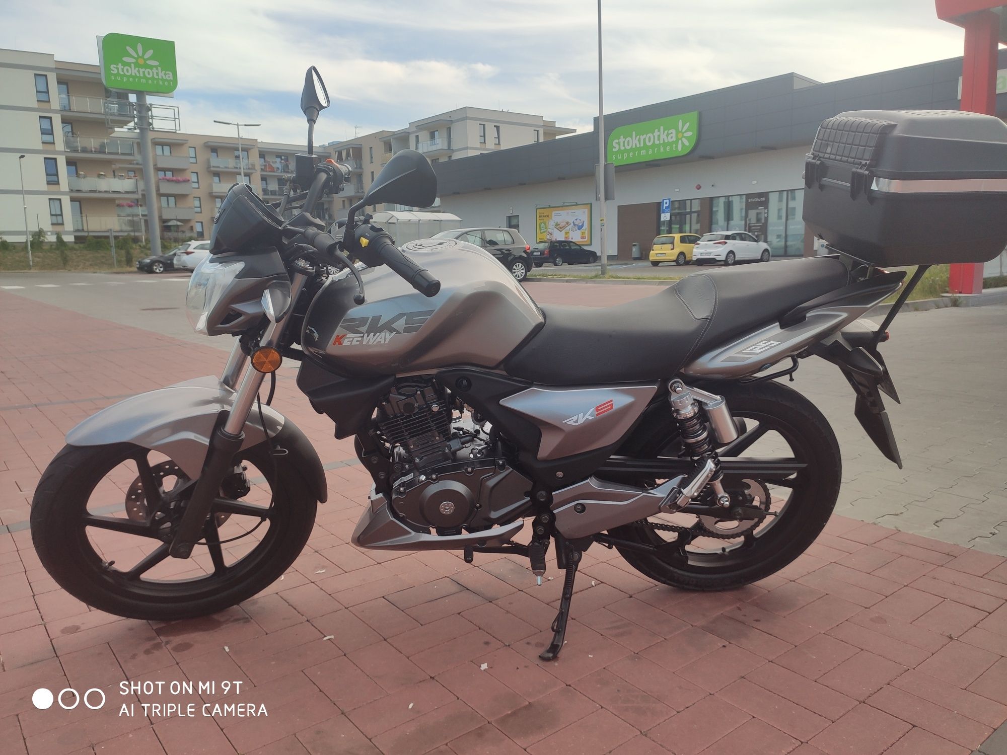 Keeway RKS 125 kategoria B stan jak Nowy