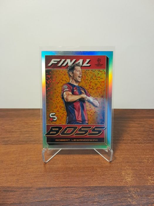 Topps Superstars 2023/24 Robert Lewandowski Final Boss Fc Barcelona