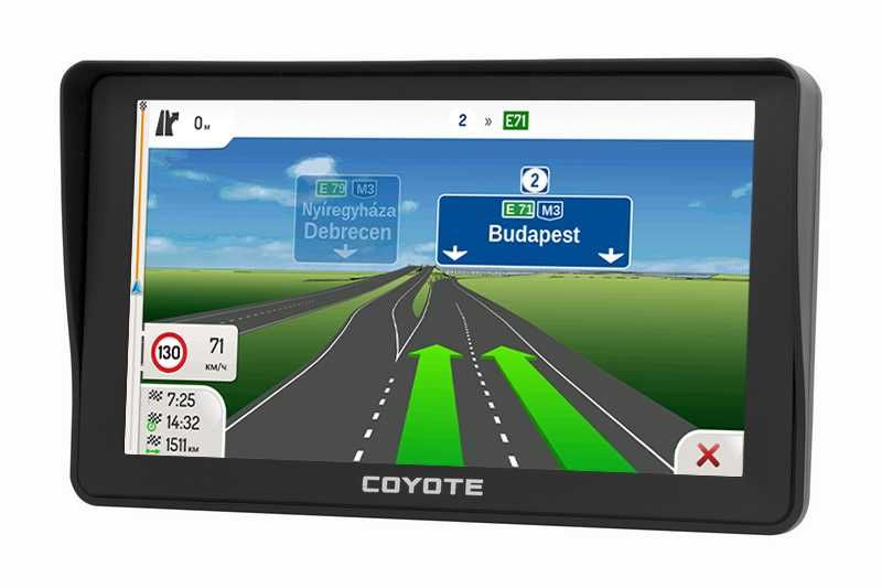 Вантажний GPS навігатор TIR ADR Європа та Україна Coyote 790 з картами