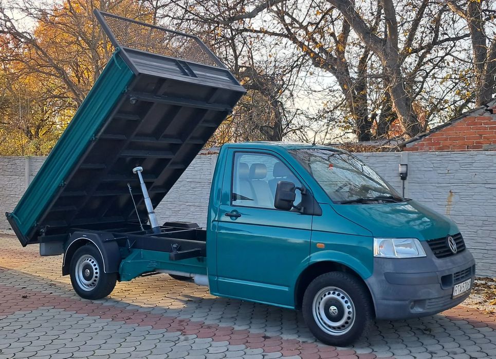 Volkswagen T5 4 Motion  VW T5 Transporter 4 Motion 4x4 Syncro Wywrotka 3 Stronna Kiper 204 TKM