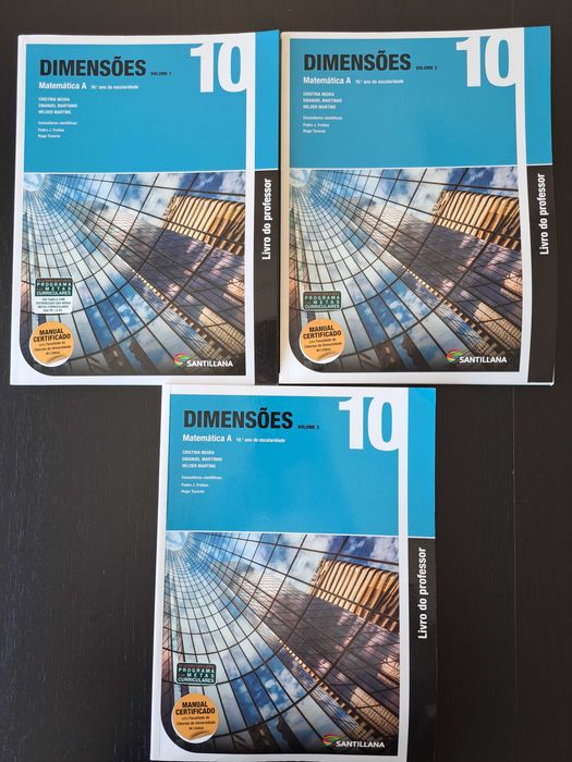 Dimensões 10 - Manual de Matemática 10º ano - NOVO