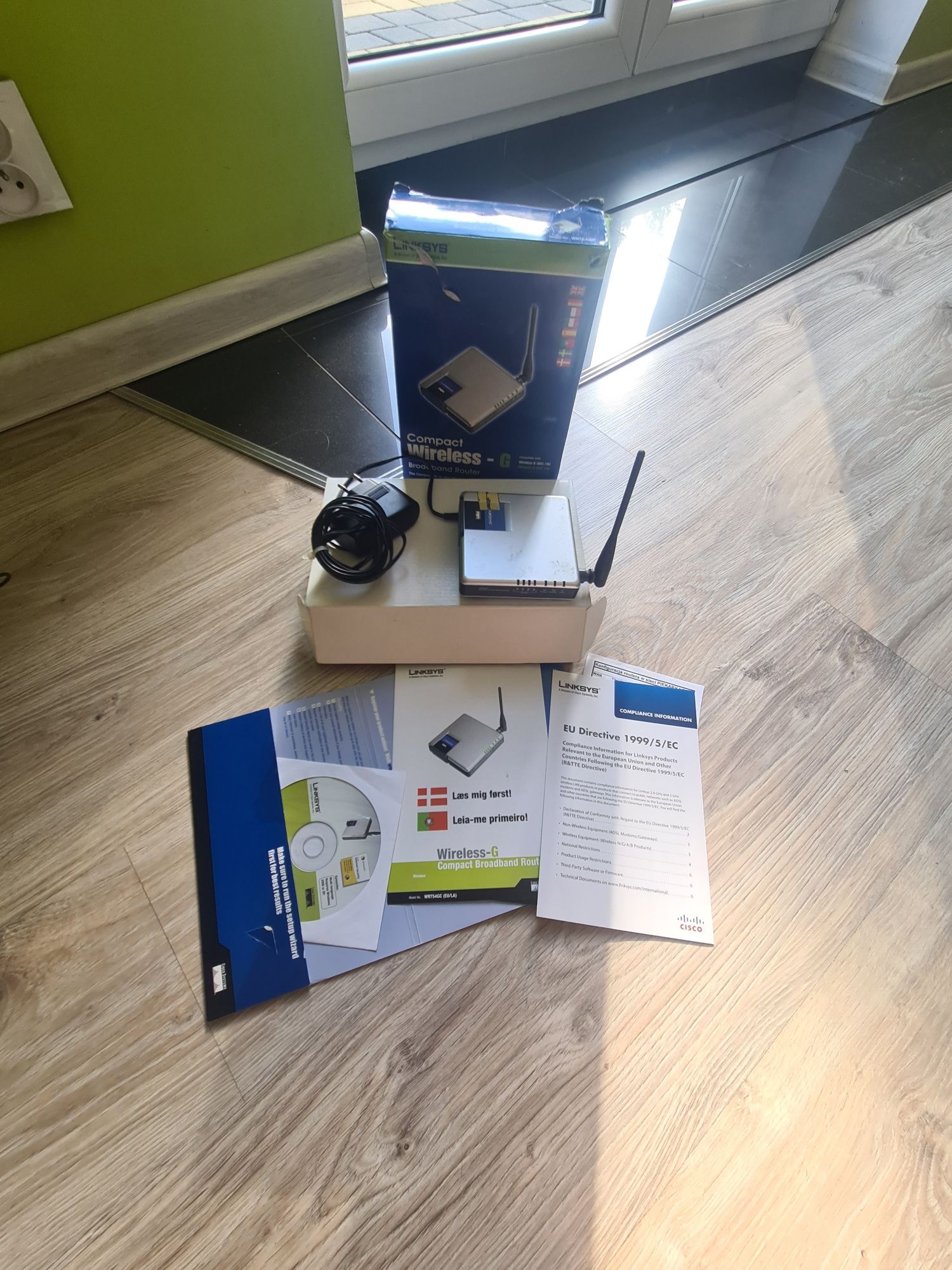 Router linksys  2.4 GHz