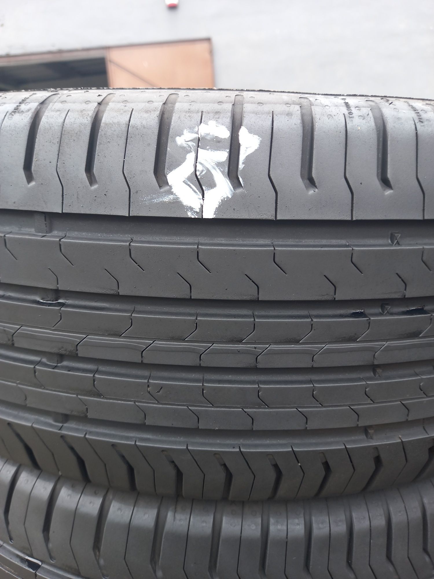 Opony używane jak nowe 235/55/17 continental 2x8 mm 2022 rok prod