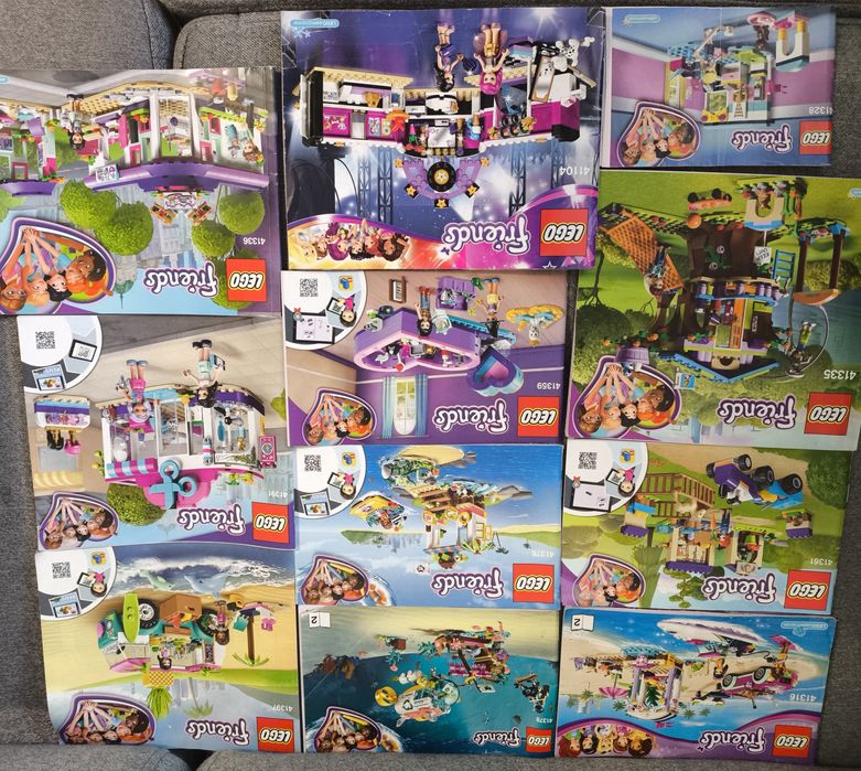 LEGO 11 zestawów + dodatki