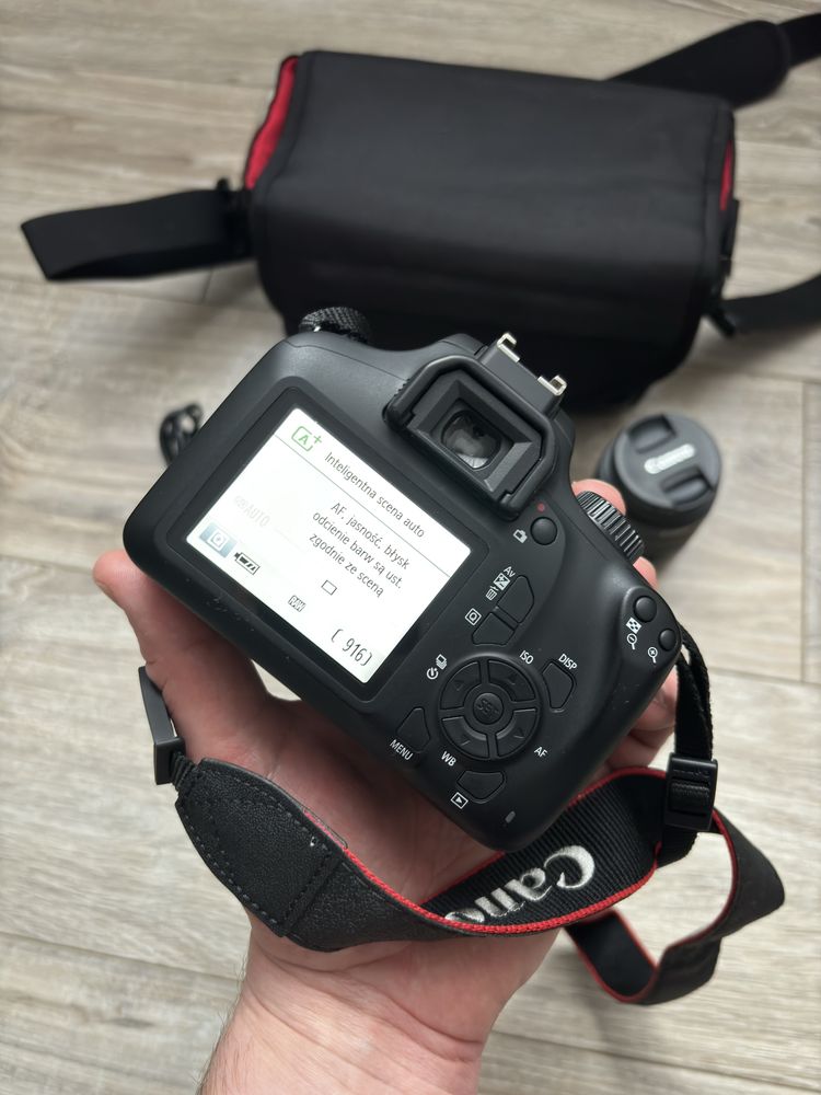 Canon EOS 4000D jak nowy