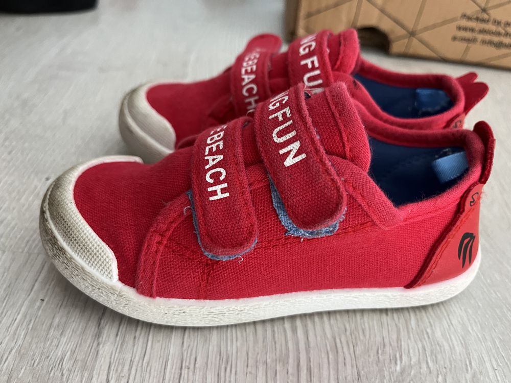 Buty kapcie 26 czerwone