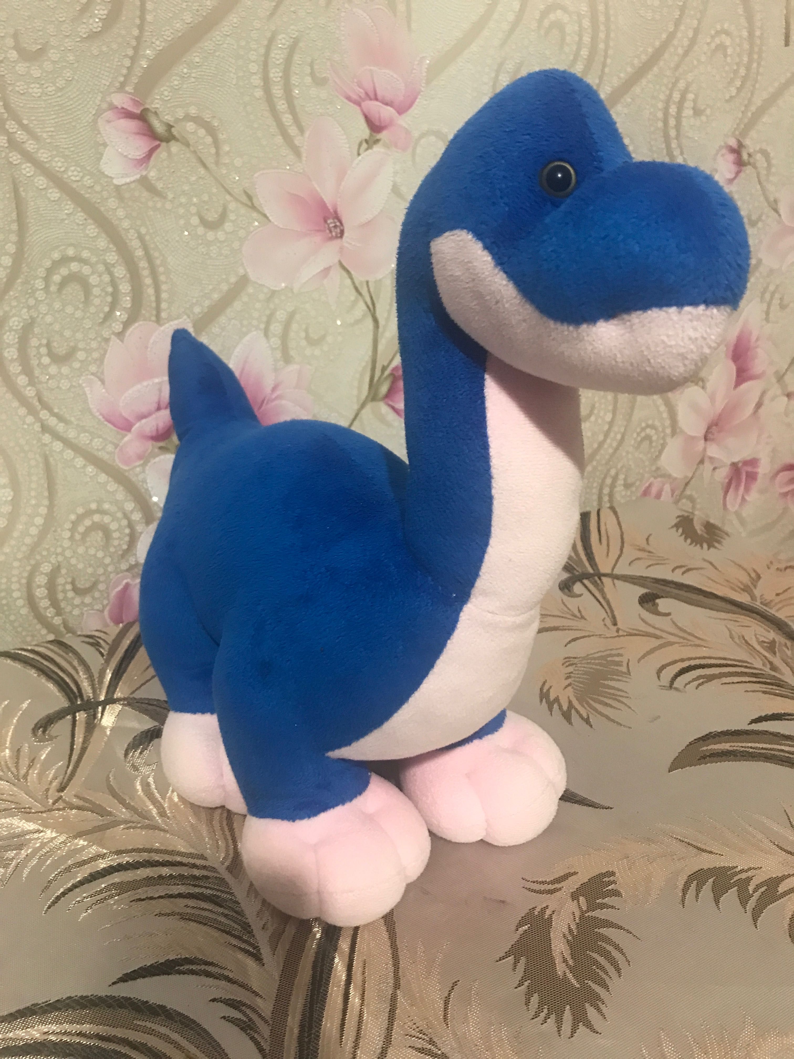 мягкий динозавр игрушка