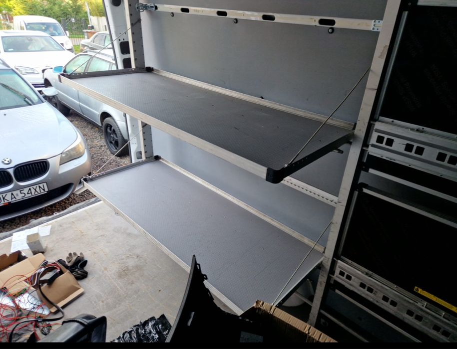 Okazia cena za całość Regały bus dostawczy  kurier . Mercedes sprinter