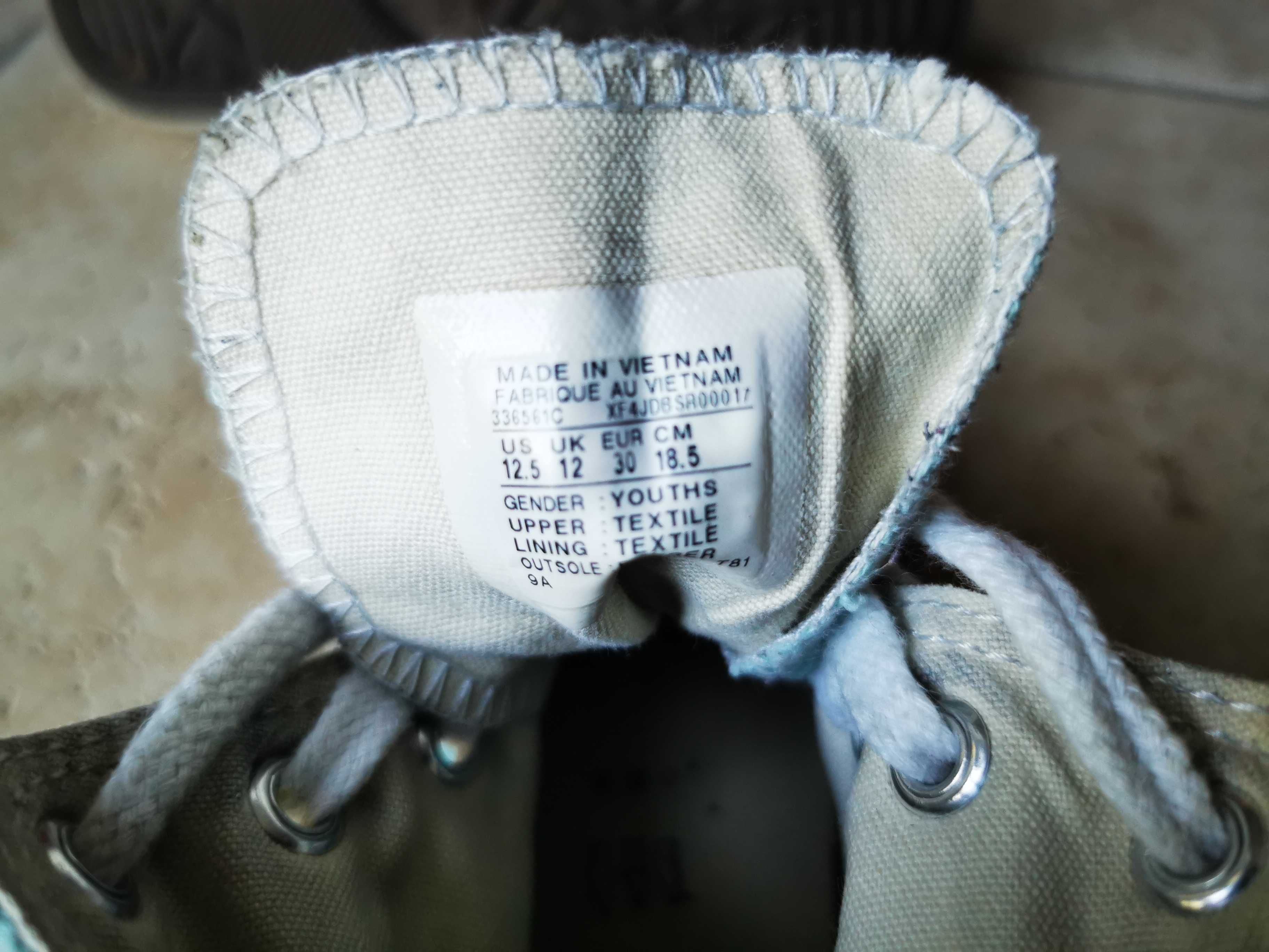 Trampki dziecięce, Converse All Star, dla dzieci, do szkoły, rozmiar 3
