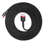 Kabel Baseus Cafule 3M Lightning 2A Szybkie Ładowanie Iphone Nylonowy