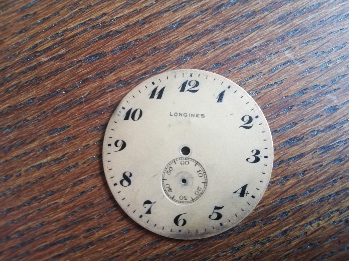 Oryginalna tarcza do zegarka Longines - sygnowana J. Arnould St. Imier