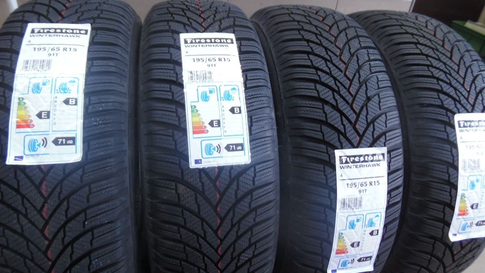 195/65R15 FIRESTONE WINTERHAWK 4 - NOWY MODEL opony zimowe ,Dobra Cena