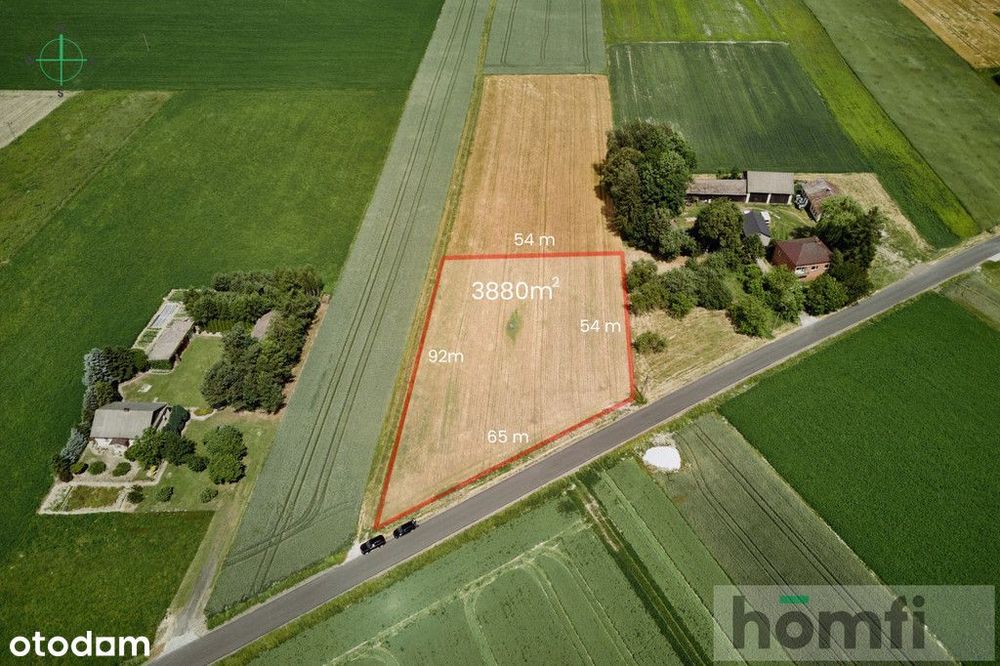 Malownicza działka w pobliżu Krasnegostawu