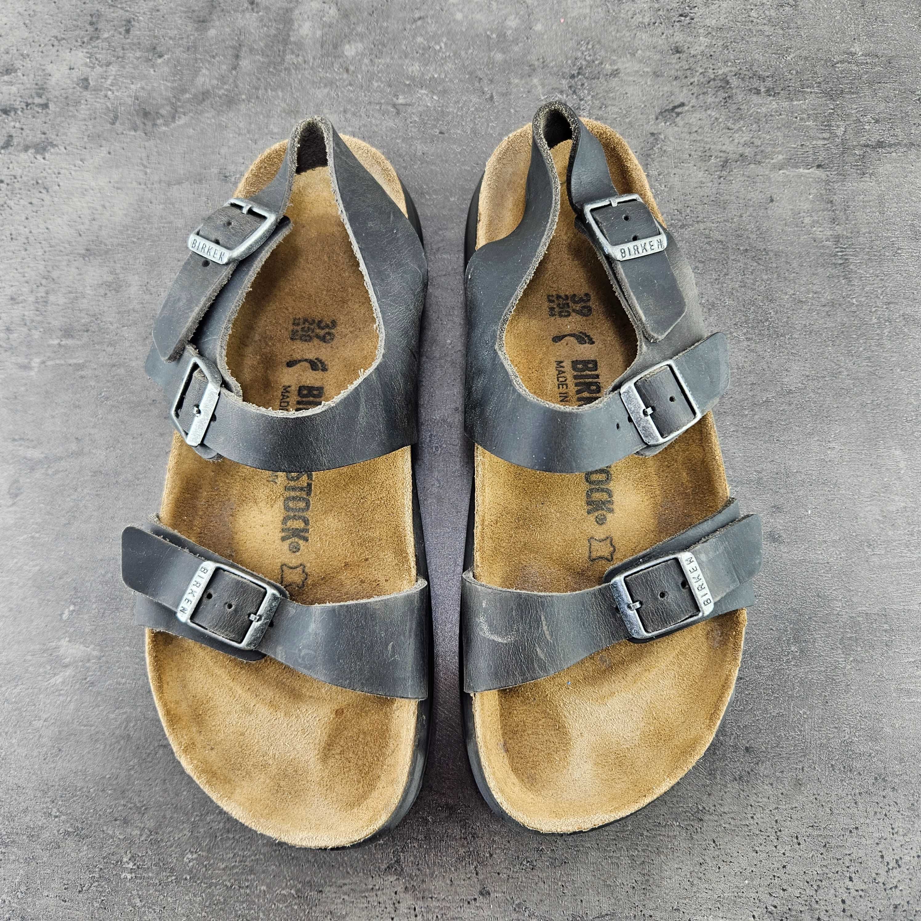 Сандалии Birkenstock. Верх кожа. Размер 39