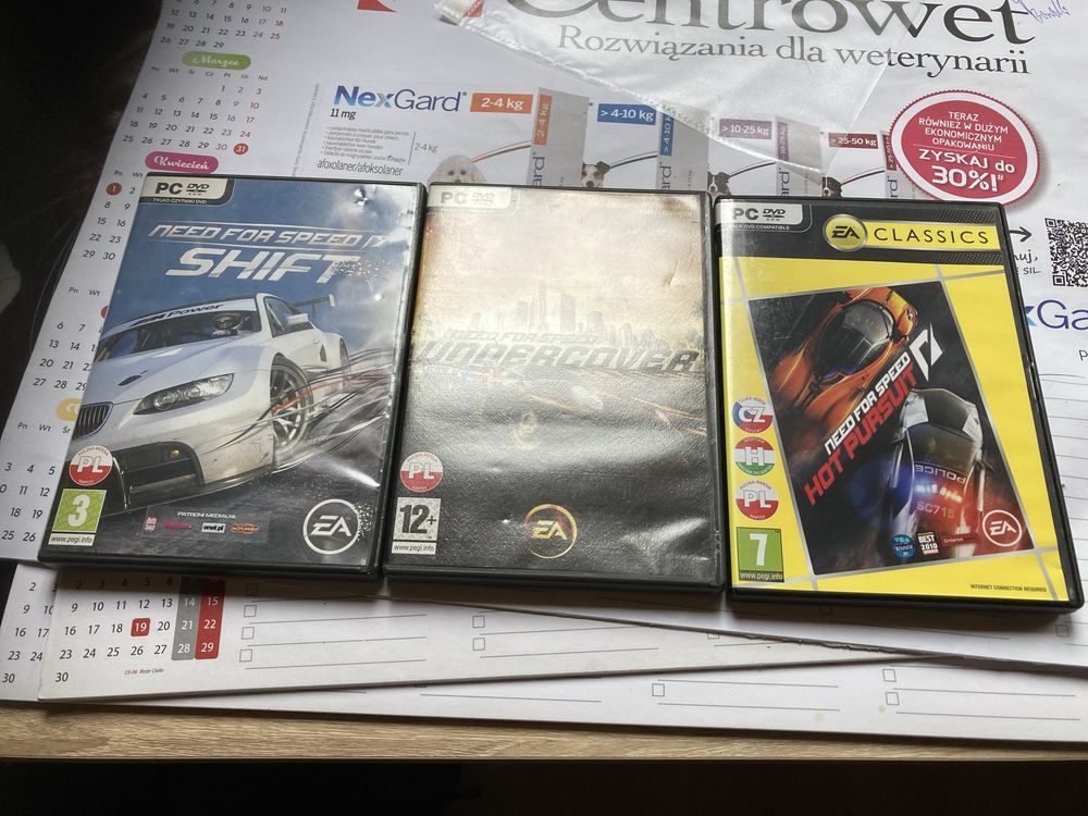 3x Need for Speed + SWAT