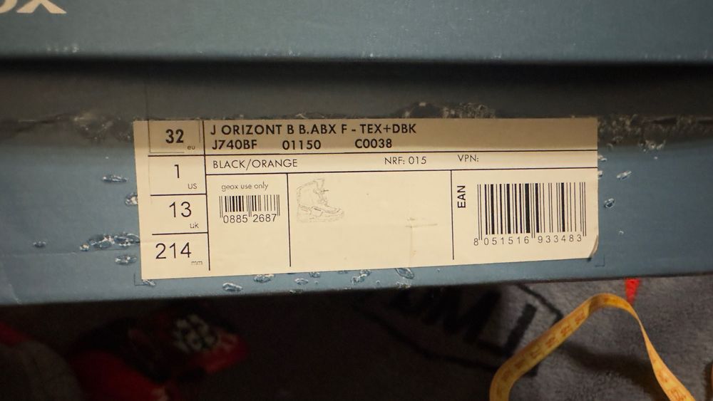 Ботинки Geox розмір 32