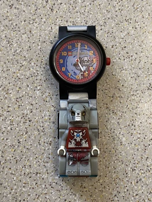 Годинник ручний дитячий Lego з фігуркою Ворриц