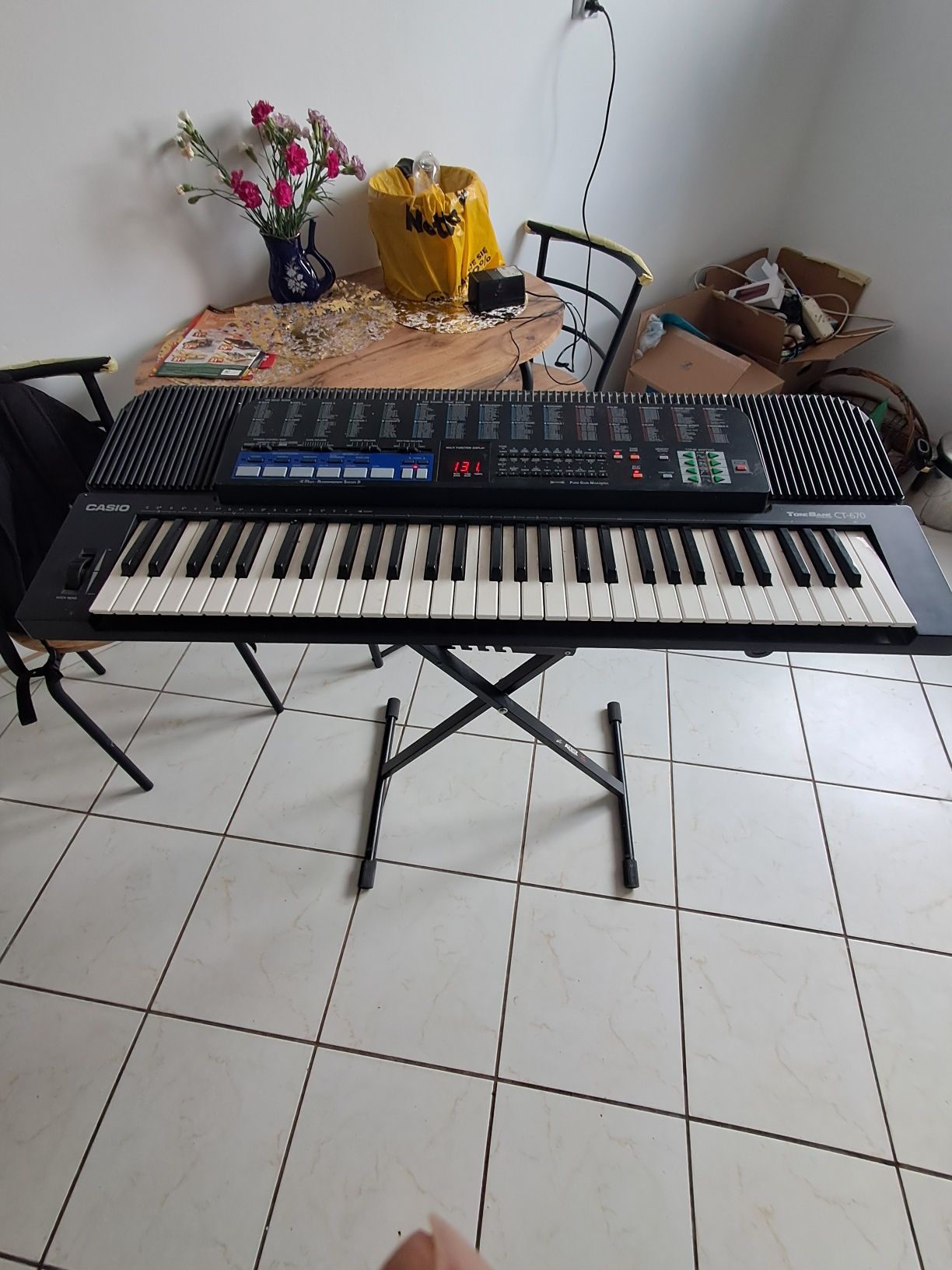 Organy casio . Tone bank CT-670