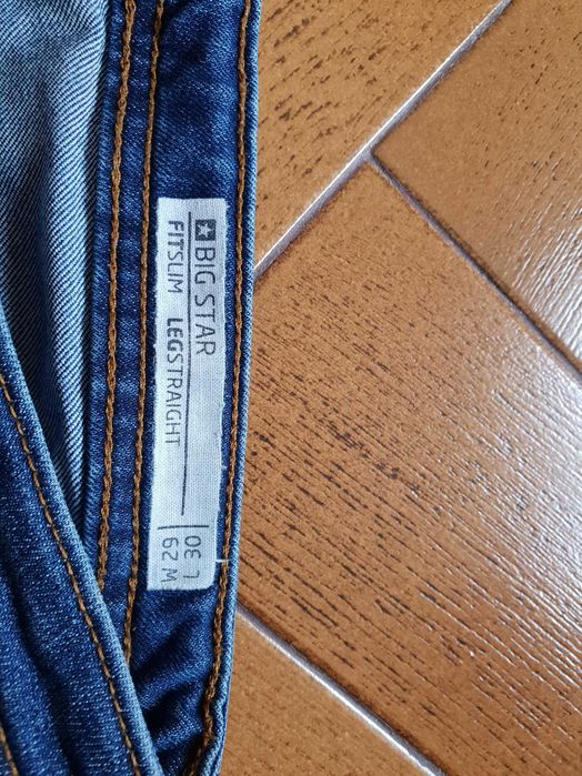 spodnie, jeansy, big star luna, W29 L30