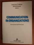 Livro Communication in Organizations: Structures and Practices