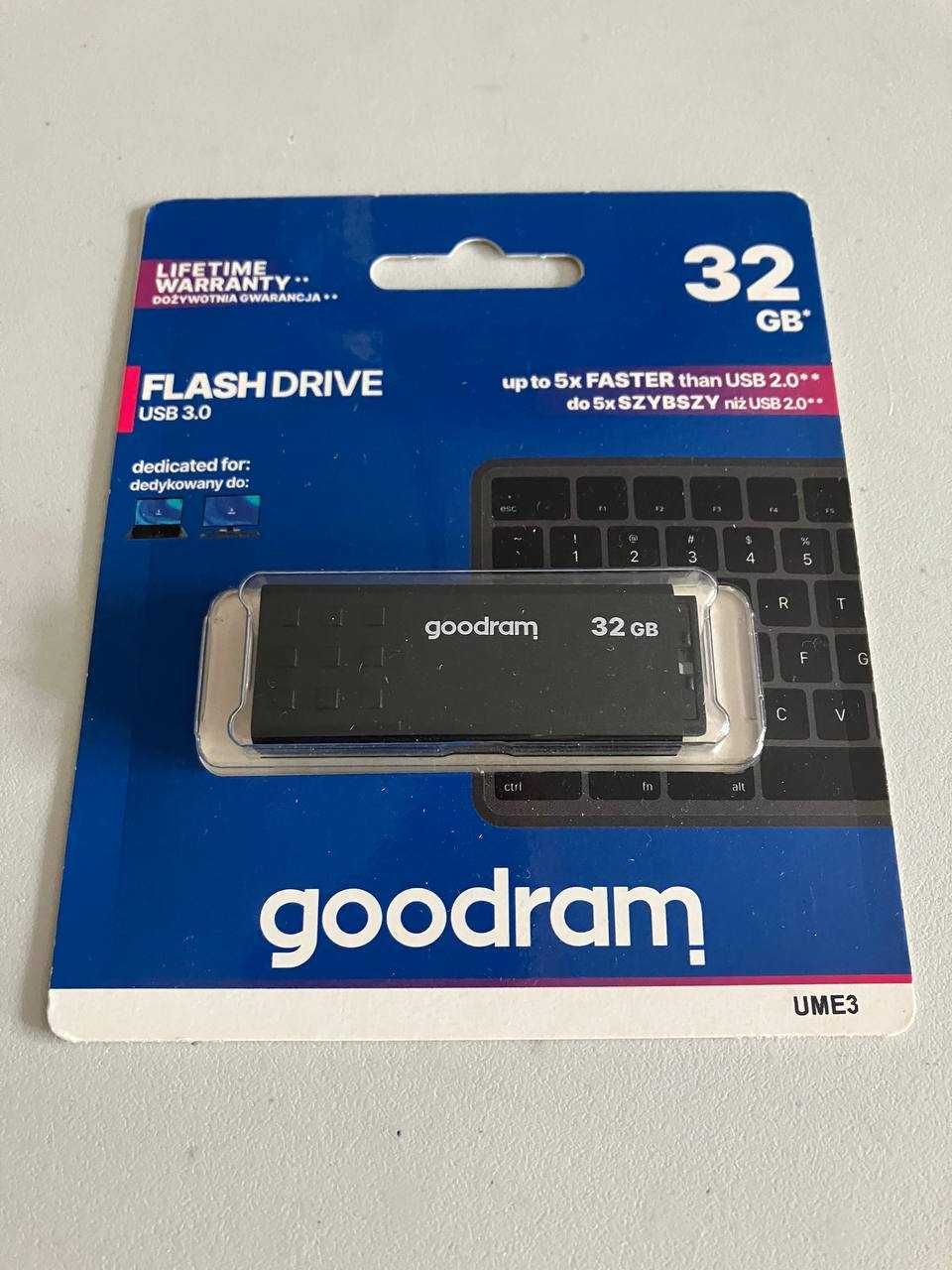 Pendrive GOODRAM UME3 32GB USB 3.0 / 2.0 nowy V5