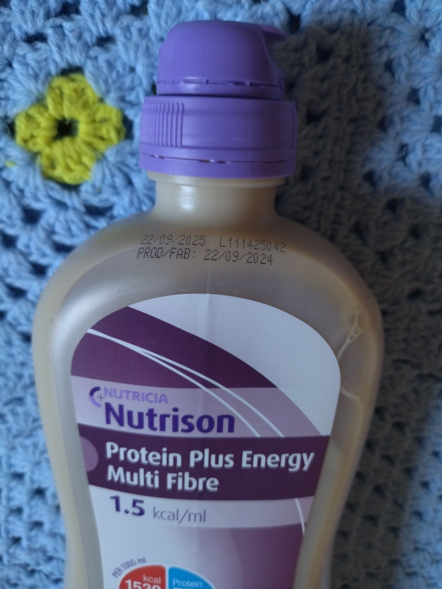 Ентеральне харчування Nutrison Nutricia protein plus energy 1,5 ckal/m