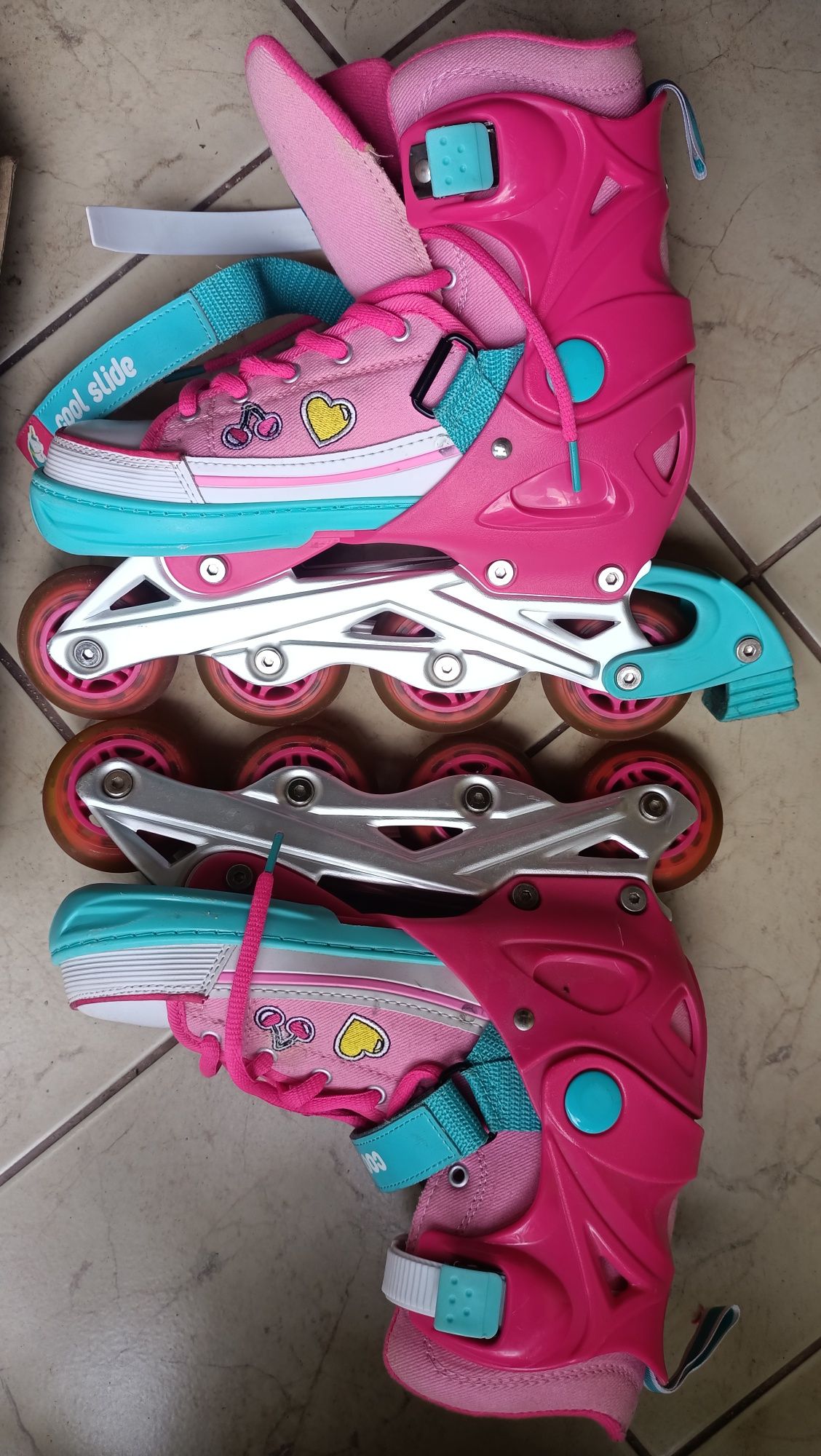 Dziecięce Rolki fitness CoolSlide Summer Dream 99322-B P/E R/B CUR
SUM