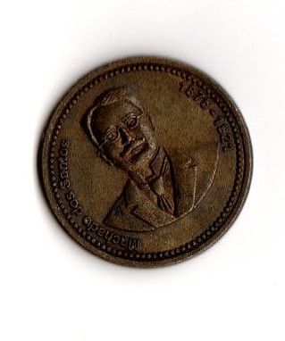 Medalha Bronze de Machado Santos