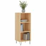 VidaXL komoda półka Sonoma Oak 34,5x32,5x90 cm drewno klejone