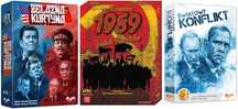 Trójpak: Żelazna Kurtyna + 1989 + Światowy Konflikt gra Nowa/Folia