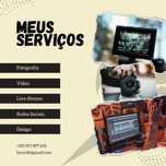 Serviços de Fotografia e Vídeo