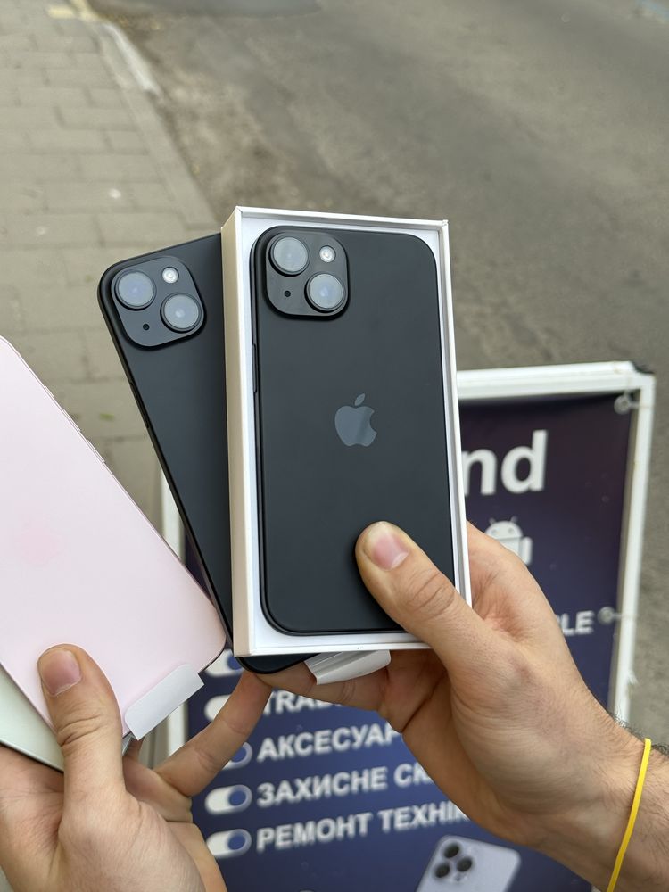 Used iPhone 15 128/256gb pink, black, green, blue