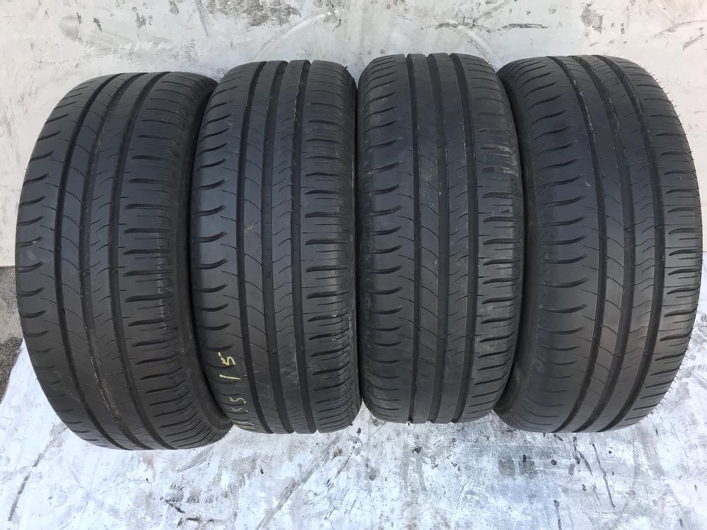 Шины Michelin 195/55r15 Комплект Лето Б/у Склад Оригинал