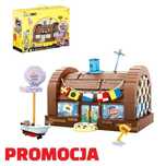 Klocki SPONGEBOB restauracja POD TŁUSTYM KRABEM 2700 klocków JAK LEGO