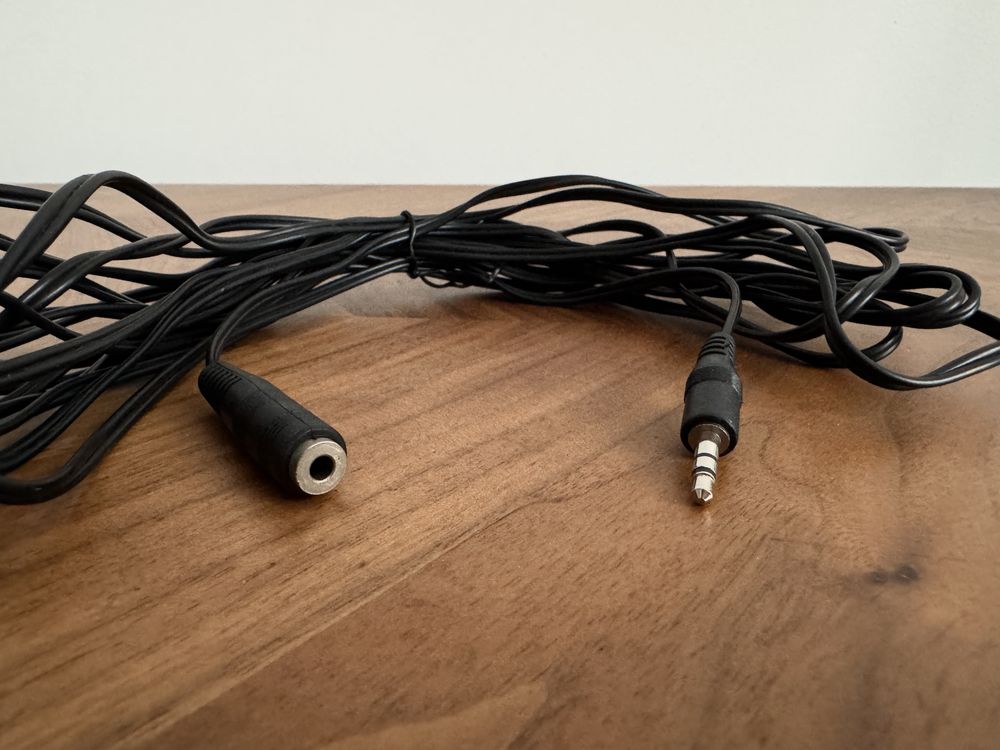 Przedłużacz audio 3,5 mm – 5 metrów