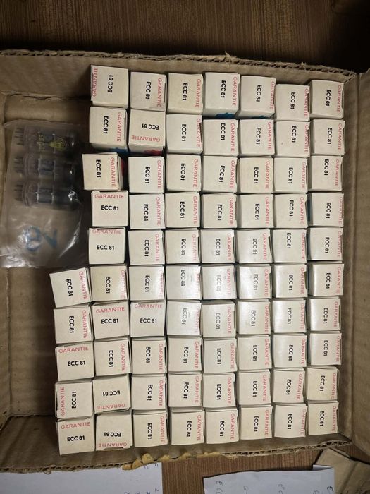 Lampy elektronowe ECC81 RFT