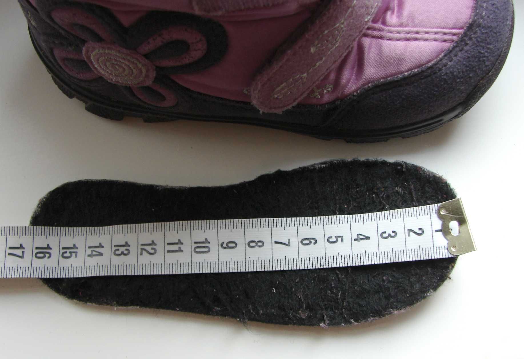 Зимние сапоги ботинки Viking для девочки 25 р., 15,5-16 см