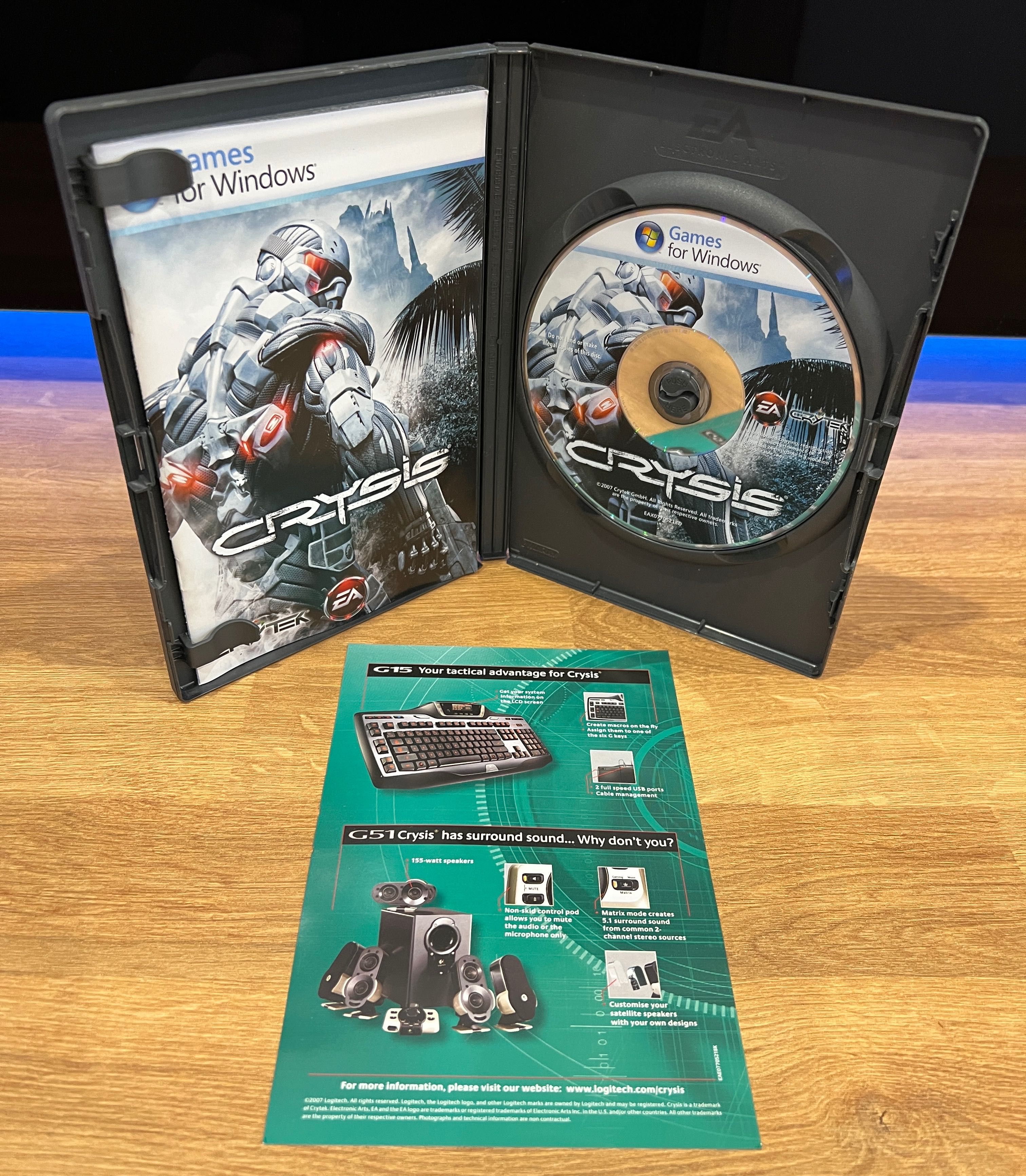 Crysis gra (PC PL 2007) DVD BOX premierowe kompletne wydanie