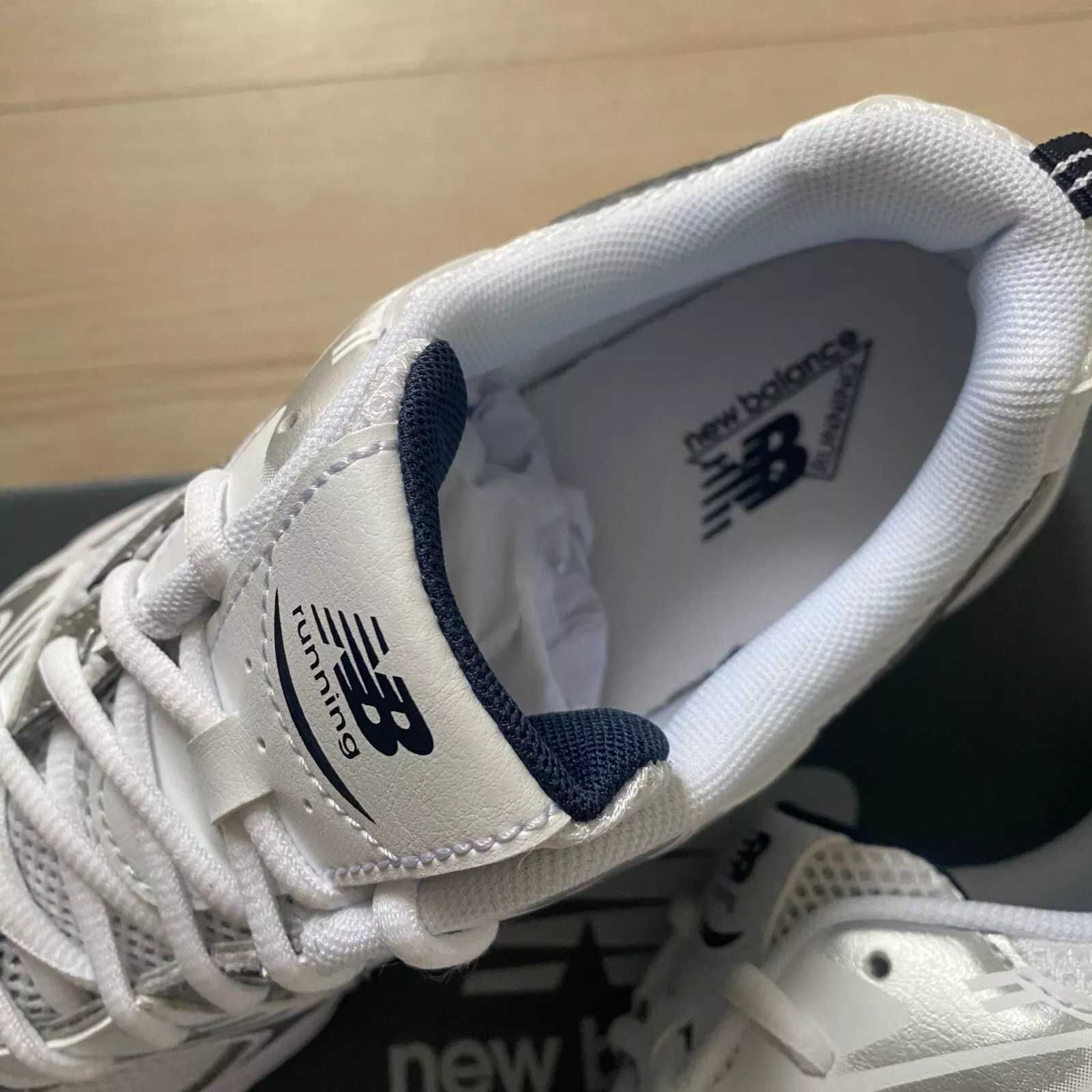 New Balance_530_white Moda_Buty_Mokasyny Mokasyny R.38