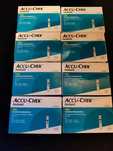 8opakowań pasków Accu-chek Instant